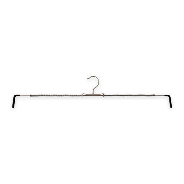 Metalen rokspanner met zwarte antislip-coating, beschikbaar in 50 cm en 59 cm